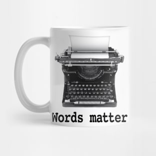 Words Matter Mug